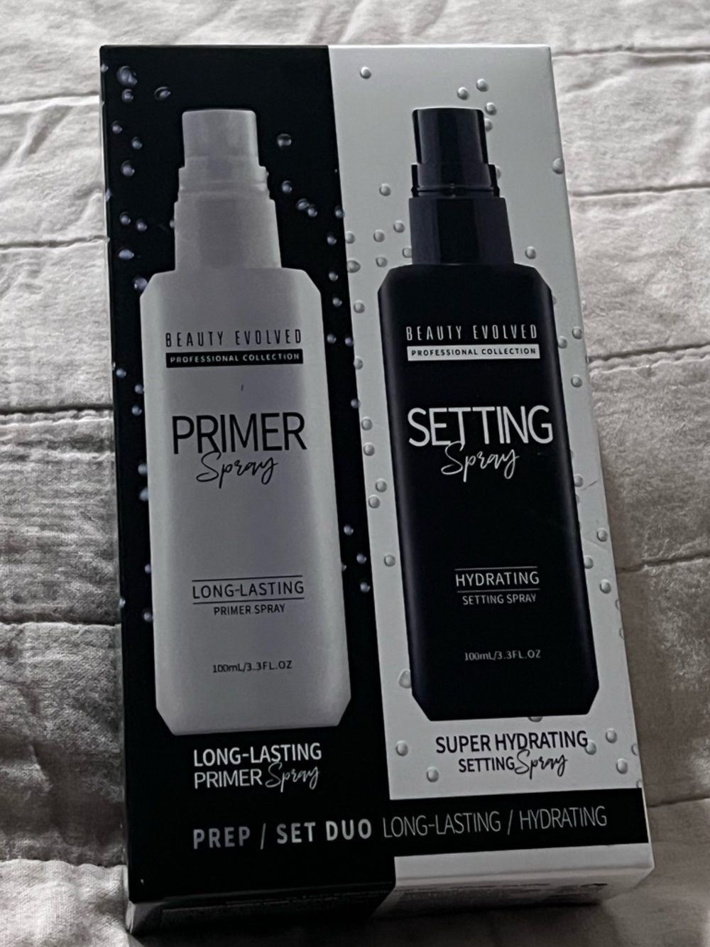 NIB Beauty Evolved Professional Collection Prep / Set Duo